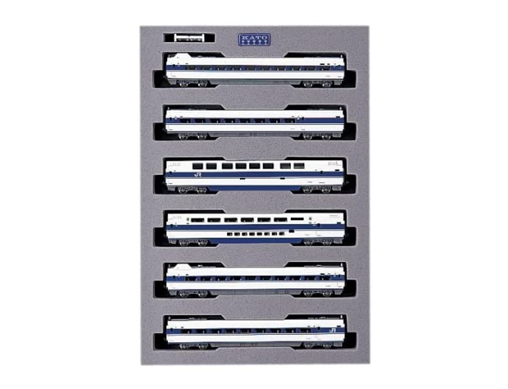 Kato N-Gauge Series 100 Shinkansen Grand Hikari (Add-on 6-Car Set) [10-355] (Japan Import)