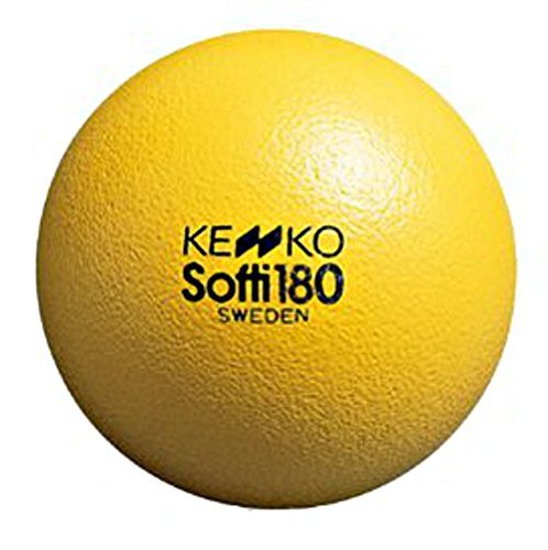 Nagase Kenko S180-Y Kenko Softy Ball 180, Yellow, 1 Piece, 7.1 inches (180 mm)