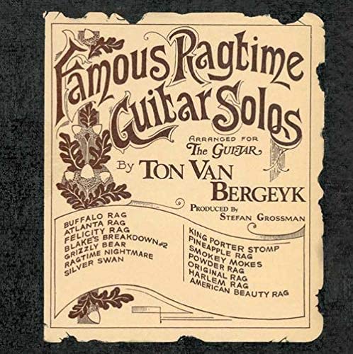 Famous Ragtime Guitar Solos [Enhanced, Import]