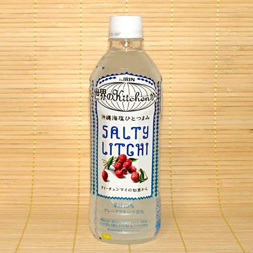 10 x KIRIN World's Kitchen Salty Lychee 500ml - Product of Japan - Limited Stock