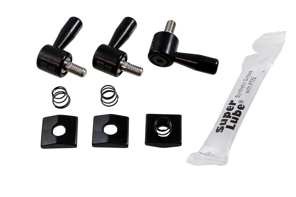 Allparts BP-1016-003 Tone Vise Black Keyless Locks for Floyd Rose 7027