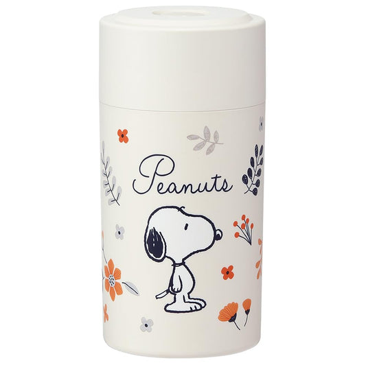 Skater POS8-A Airtight Storage Container with Push Button, 27.6 fl oz (800 ml), Snoopy, Made in Japan