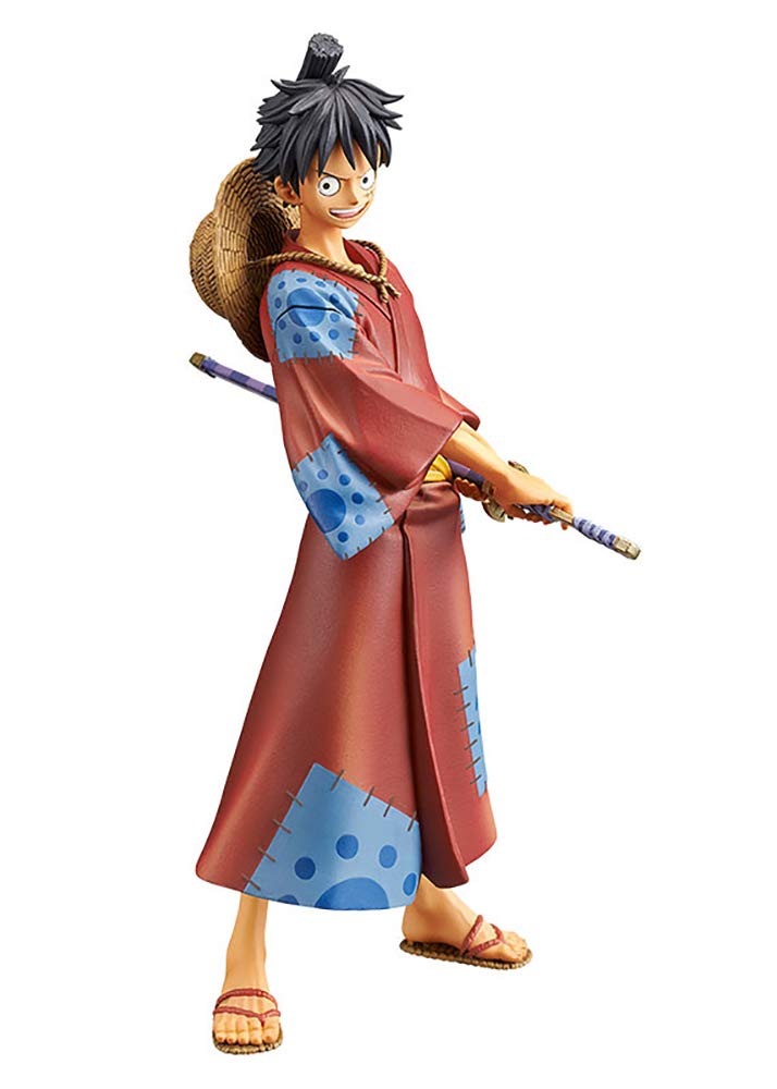 Onepiece DXF The Grandline Men Wanokuni Vol.1 Monkey D. Luffy, Multiple Colors