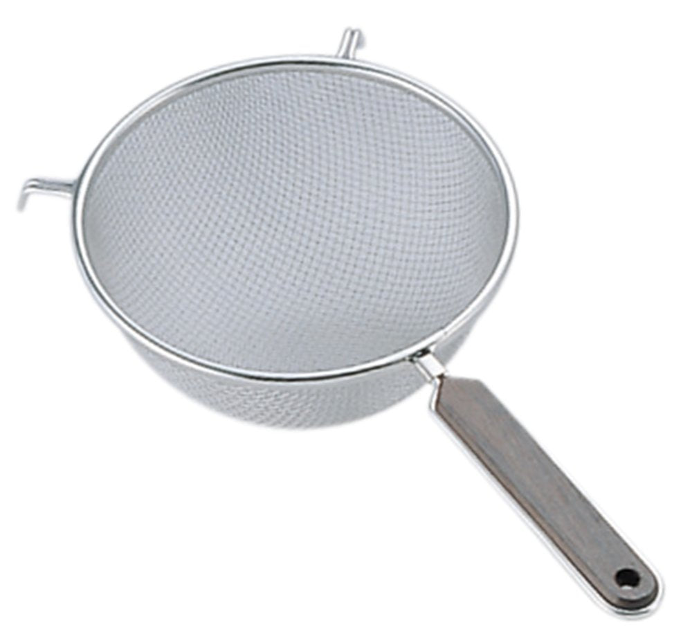 Mtate Limatsu 18-8 1302504 Double Strainer, Rose Pattern, 9.8 inches (25 cm)
