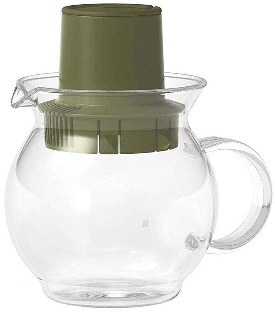 Hario "Tea Hat" Teabag Server, 300ml, Olive Green