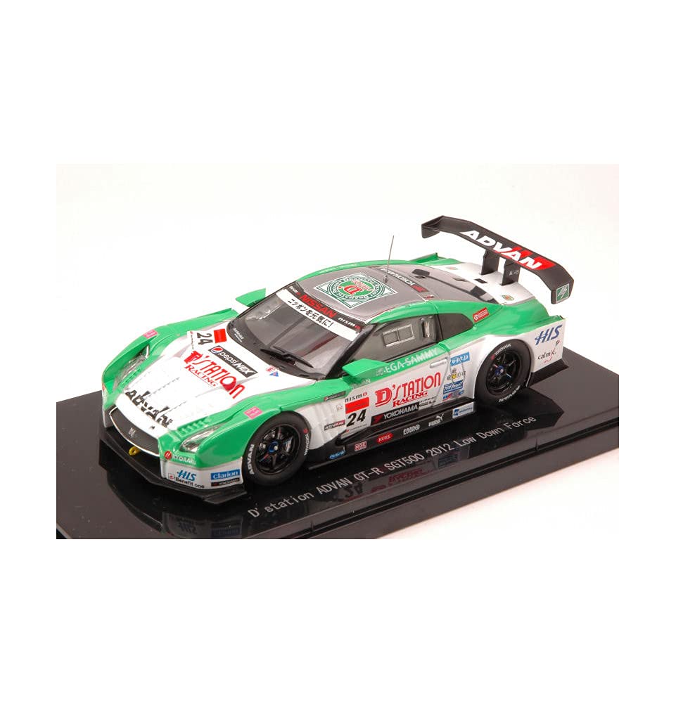 EBBRO 1/43 D'station ADVAN GT-R Low Down Force SUPER GT500 2012 No.24