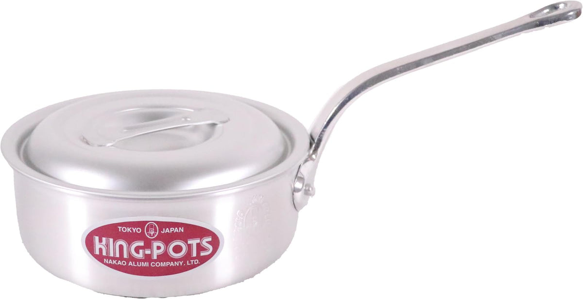 Aluminum King shallow saucepan ( with scale) 18‡p