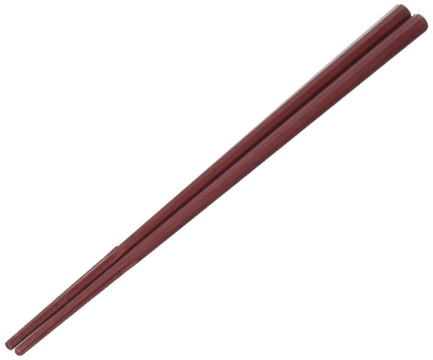 Akebono Sangyo GM-4017 Noodle Chopsticks, Vermilion 9.4 inches (24 cm), Made in Japan, Commercial Supplies, Pentagonal Star Shape, Prevents Rolling, Fits in Your Hands