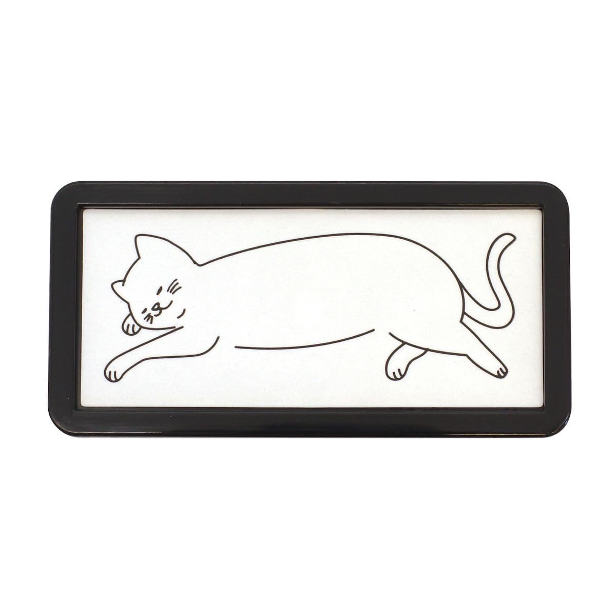 DESIGNPHIL 35504006 Midori Stamp Penetrating Stamp Half Cat Pattern