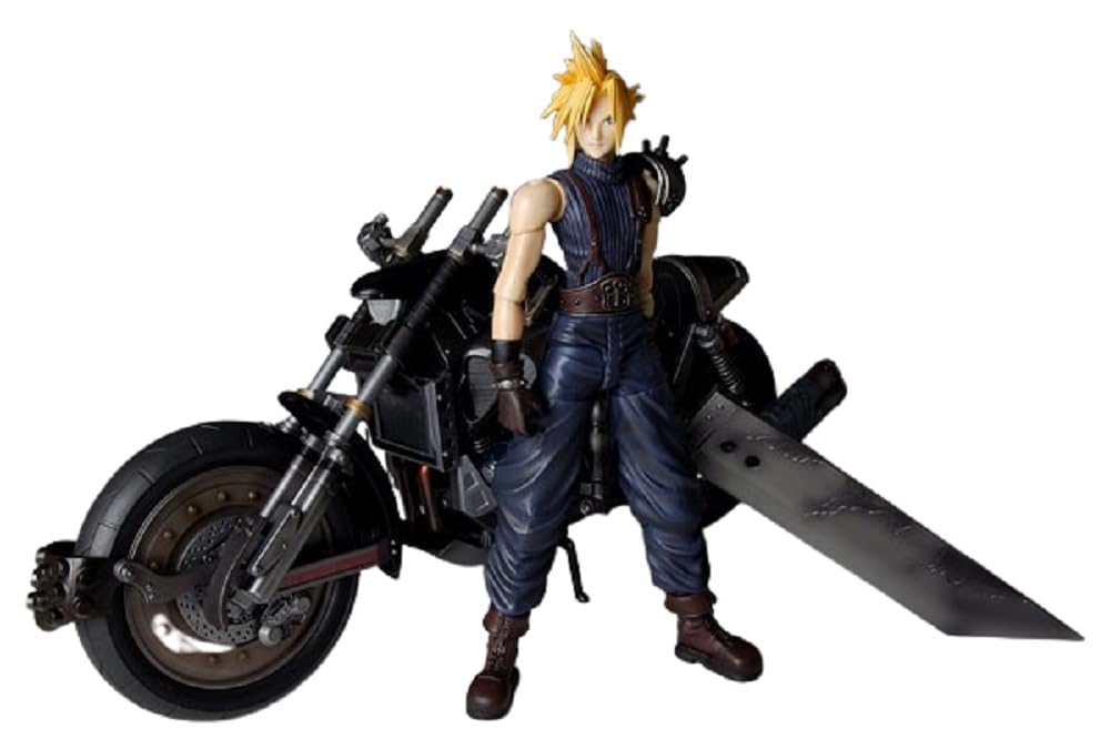 KOTOBUKIYA PLAY ARTS FINAL FANTASY VII Cloud & Hardy-Daytona