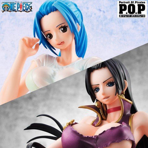 One Piece: Empress Boa Hancock & Princess Vivi Portrait of Pirates (P.O.P.) Limited Edition Figure