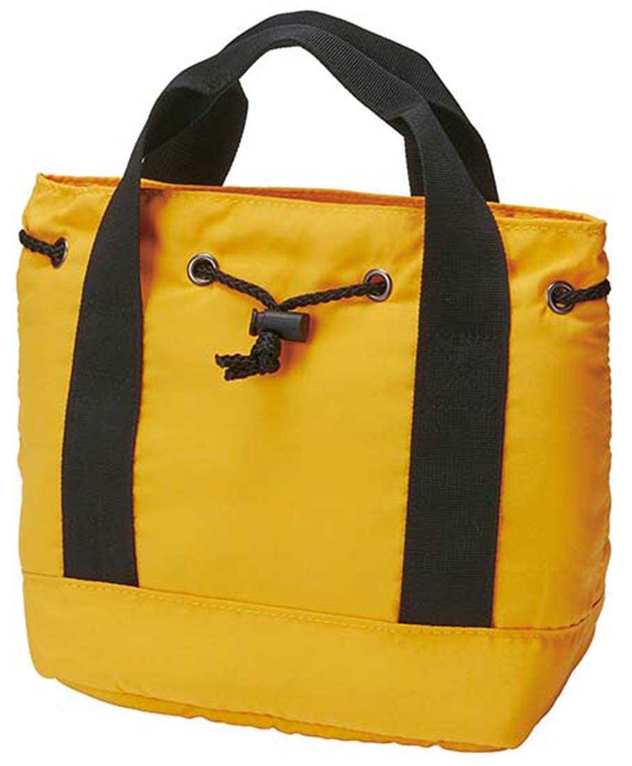Torne P-3534 Insulated Lunch Bag, Can Also Be Used as a Drawstring Bag, 1.2 gal (6.5 L), Yellow