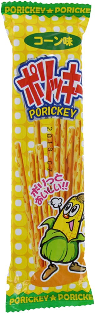 Yaokin Porikki corn taste 16g ~ 24 bags [Parallel import]