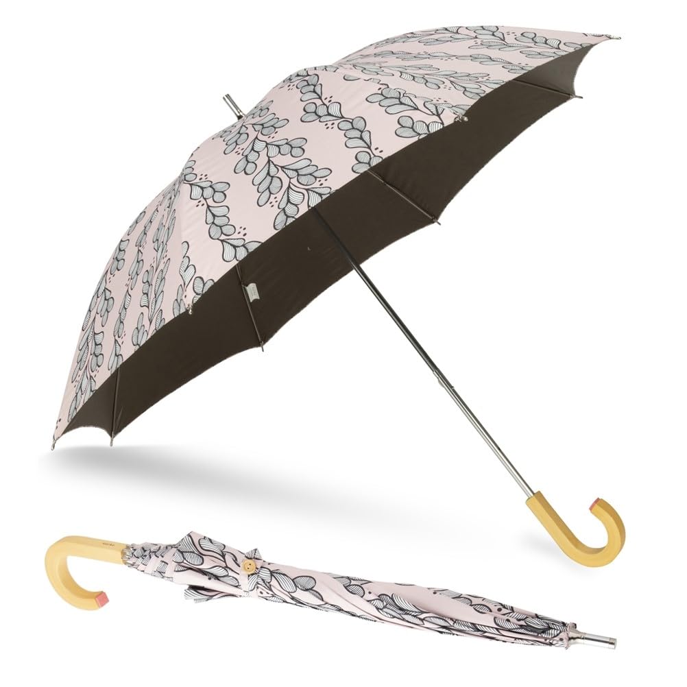 Ogawa Short Slide Long Umbrella, Hand Open
