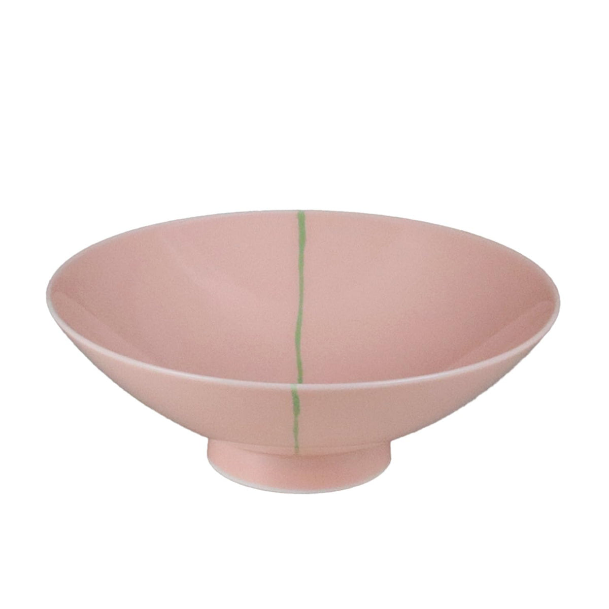 Hakusan Pottery ama-693796 Masahiro Mori Design H-1 Flat Tea Wan