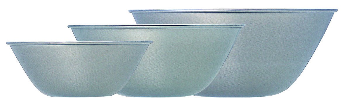 Sori Yanagi Stainless Steel Bowls Designed Based on the Opinions of Cooking Experts and Housewives, Tsubamesanjo Stainless Steel Bowls, 6.4 Inches Set, Drip Resistant Design When Pouring Liquid From