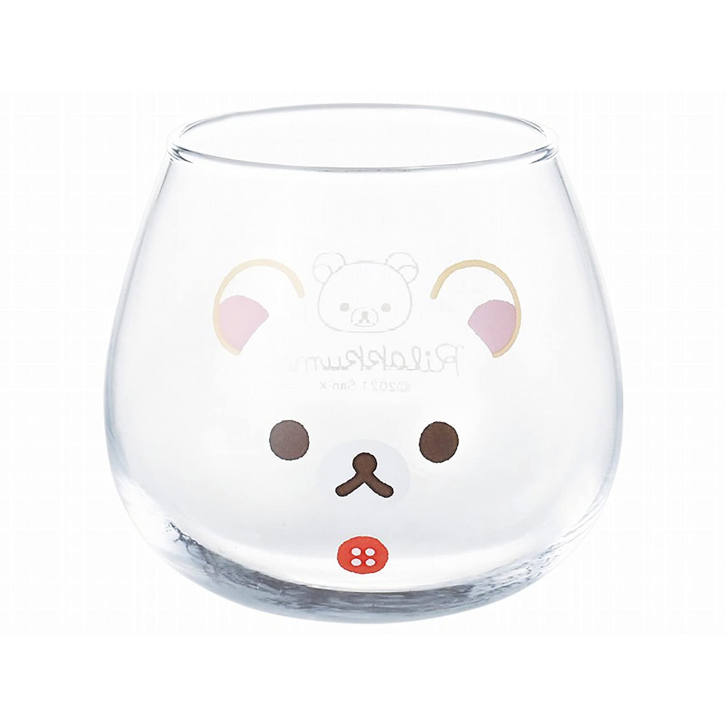 Kaneshotouki 362115 Korilakkuma Yurayura Tumbler, 11.2 fl oz (320 ml), Face