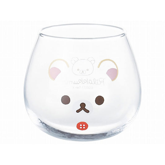 Kaneshotouki 362115 Korilakkuma Yurayura Tumbler, 11.2 fl oz (320 ml), Face