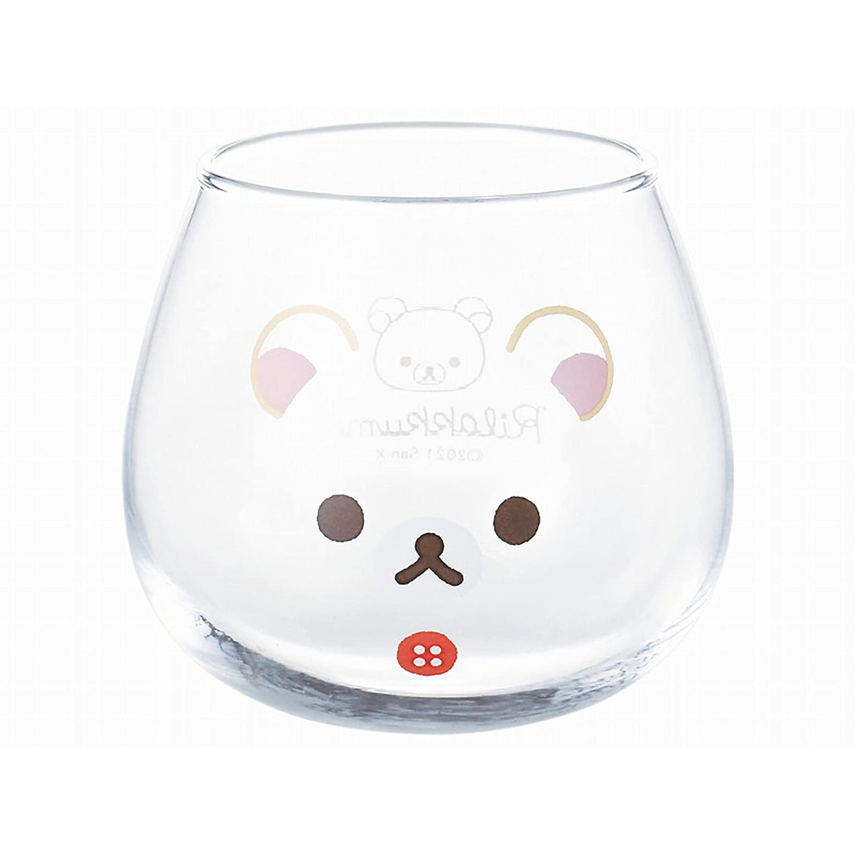 Kaneshotouki 362115 Korilakkuma Yurayura Tumbler, 11.2 fl oz (320 ml), Face