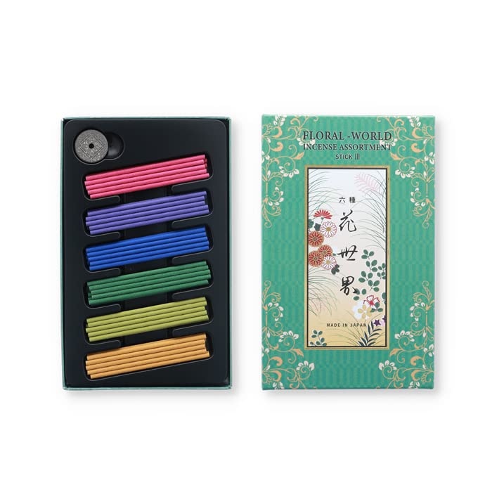 Floral World Incense Assortment -Stick 220111 Shoyeido Japan