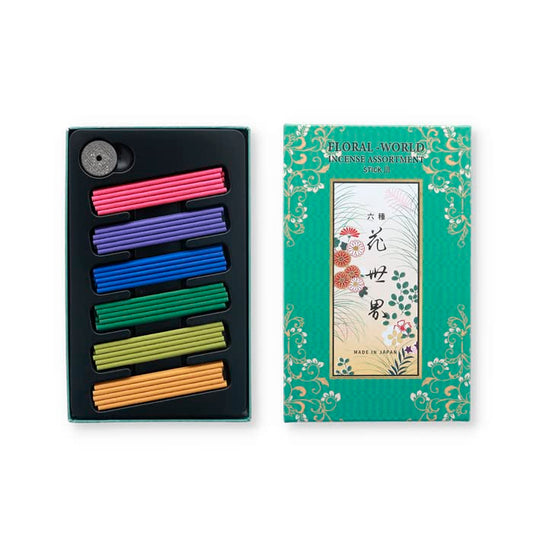 Floral World Incense Assortment -Stick 220111 Shoyeido Japan