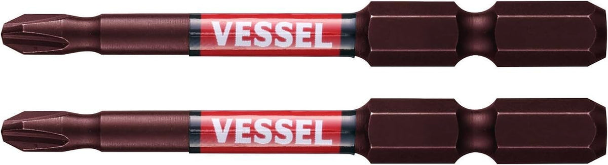 VESSEL SS162065 Sakisbo Step Bit + 2 x φ0.18 x 2.6 inches (4.5 x 65 mm)