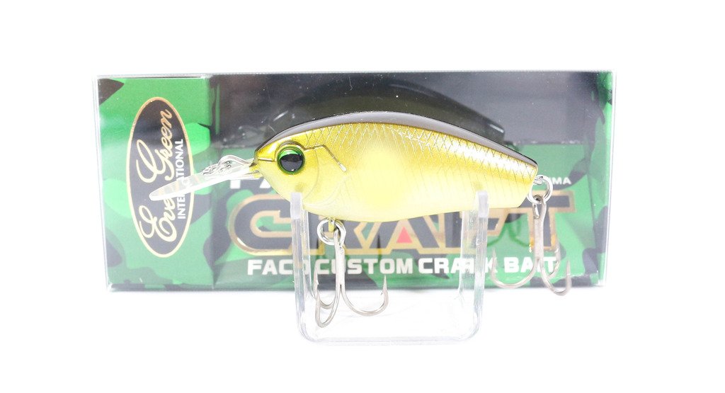 Evergreen FACT Craft Crankbait Lure, 1.9 inches (4.7 cm), 0.2 oz (6.5 g), Ayu #27 Lure