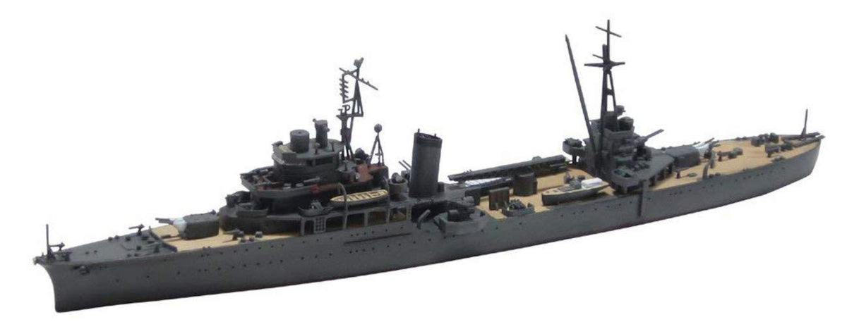 Aoshima Bunka Kyozai 1/700 Water Line Series Japanese Navy Light Cruiser Kashima Plastic Model 355