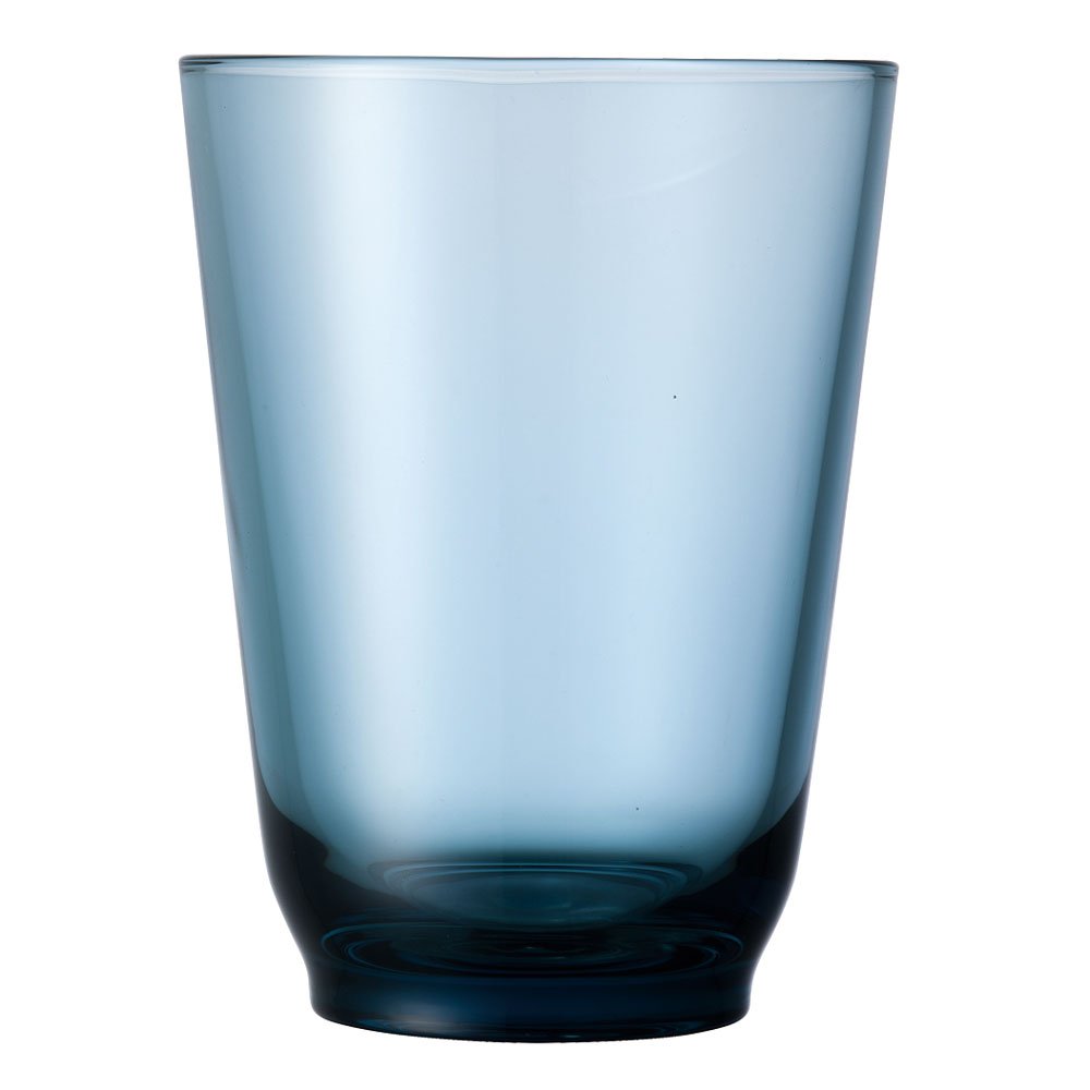 KINTO (Kinto) Glass HIBI Tumbler 350ml Blue 26876