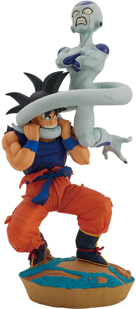 Ichibansho Figure - Dragon Ball Z - Son Goku vs Frieza (Dragon History), Bandai Spirits Collectible Statue
