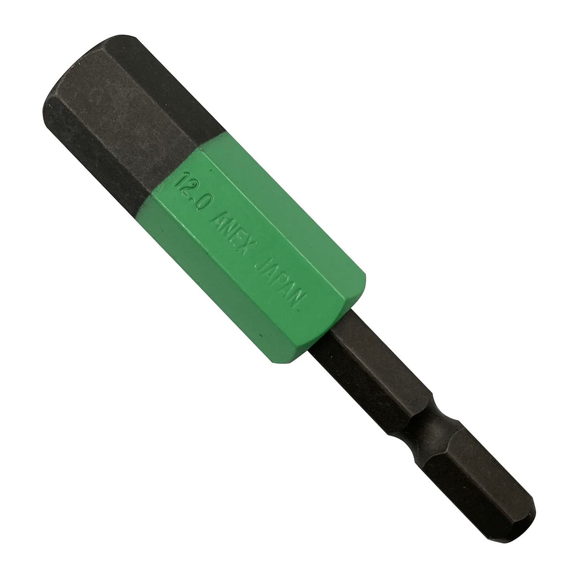 ANEX ACHX-1265 Color Bit Hex Wrench, Single Headed, Opposite Side 0.5 inches (12 mm) x 2.6 inches (65 mm)