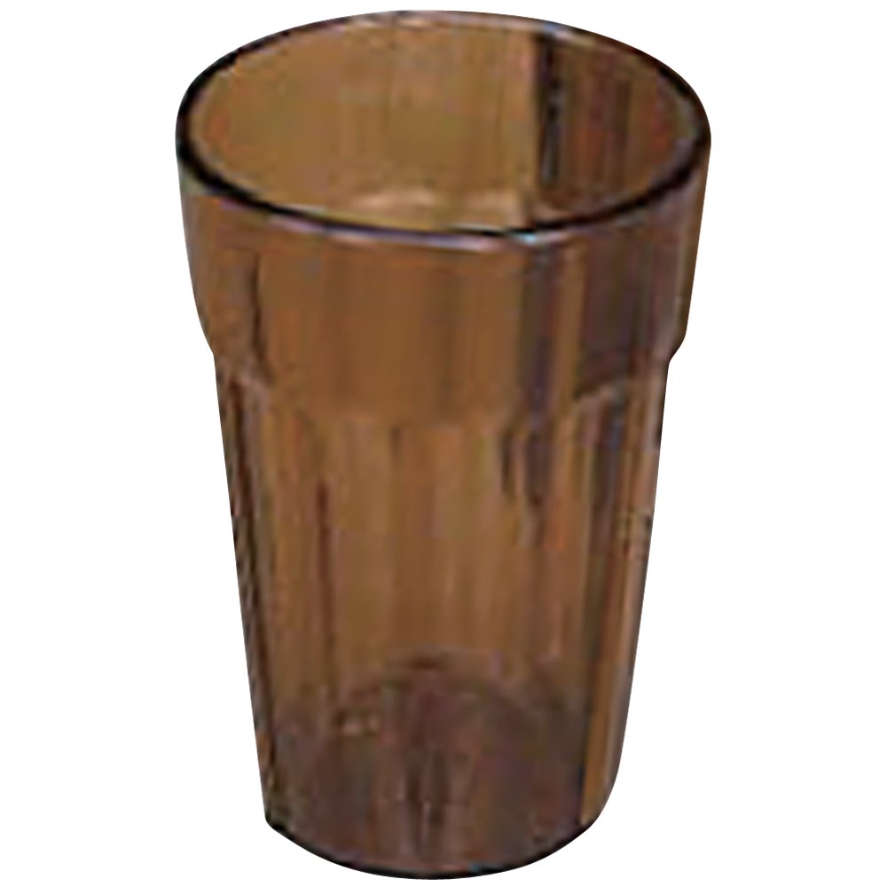 Yamashita Craft 04-0926-0308 Cambro Acrylic Newport Tumbler, NT-10, Amber
