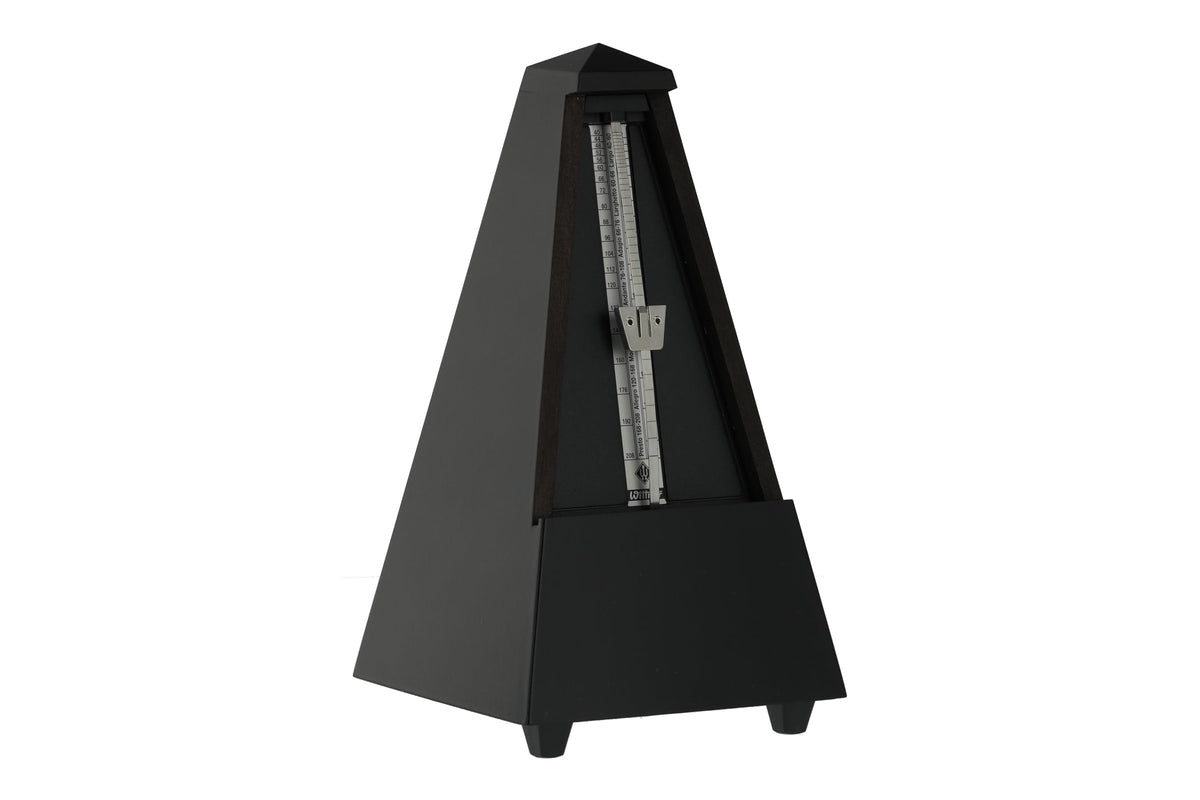 WITTNER 816M Metronome System Maelzel with Bell, Black, Mat Silk