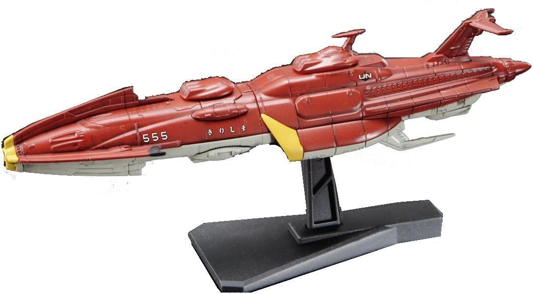 BANDAI SPIRITS Mecha Collection Space Battleship Yamato 2199 No.10 Kirishima Color Coded Plastic Model