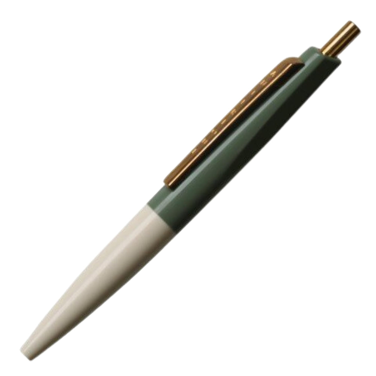 Anterique Oil-Based Mini Ballpoint Pens, 4 in. (Green & Beige) / extra fine / 0.5mm ball ATBP10-SGXEB
