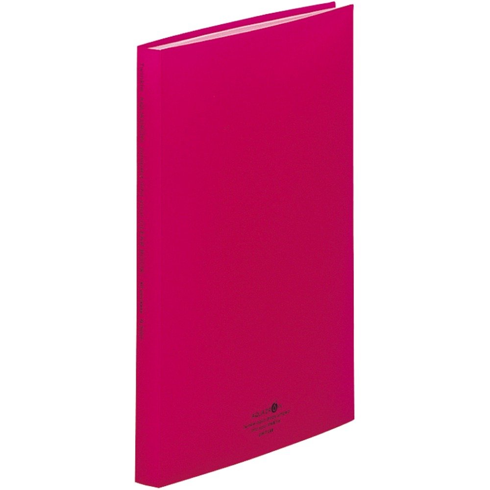 Lihit Lab File Clear Book A4 40 Pockets, Red, N5001-3