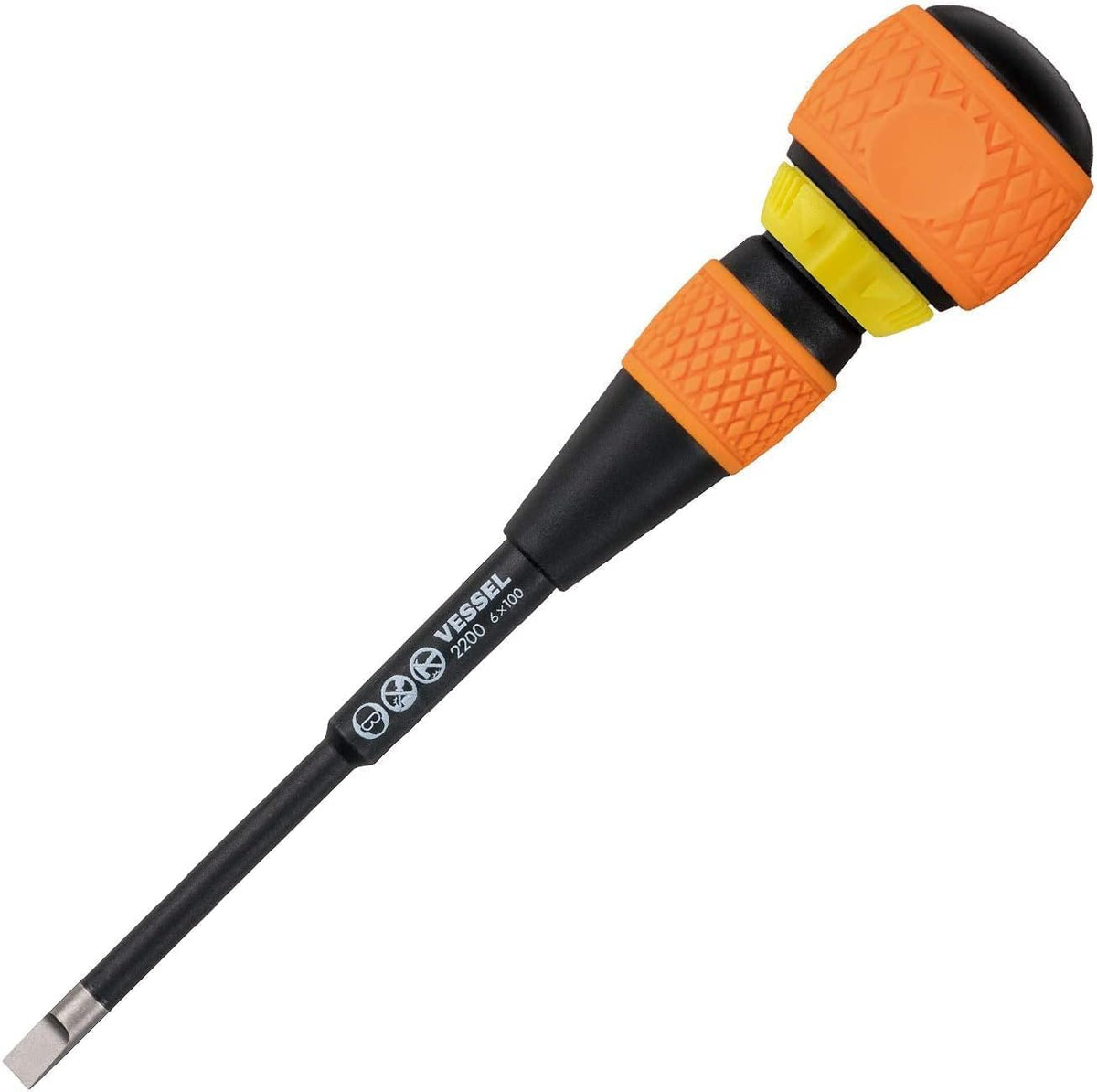 VESSEL Ball Ratchet Driver 2200(-) 6 x 100