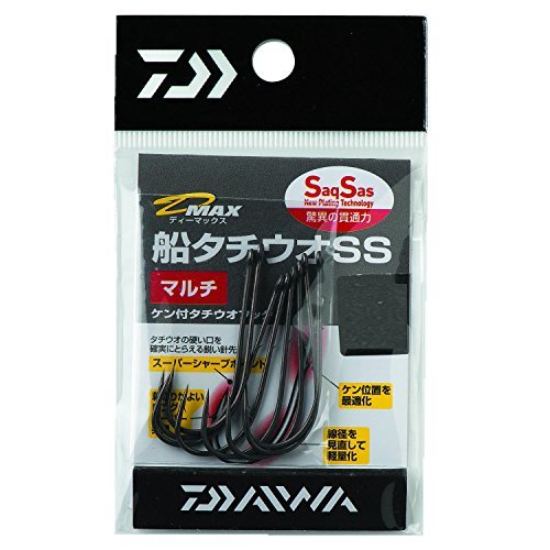 Daiwa 51064 3/0 Saxus Hook for Hairfish, Multi
