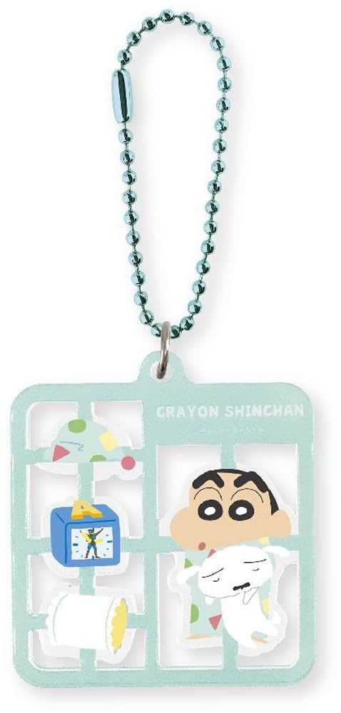 Tees Factory Shin-chan Plastic Model Style Keychain Pajamas Shin-chan KS-5546506PS