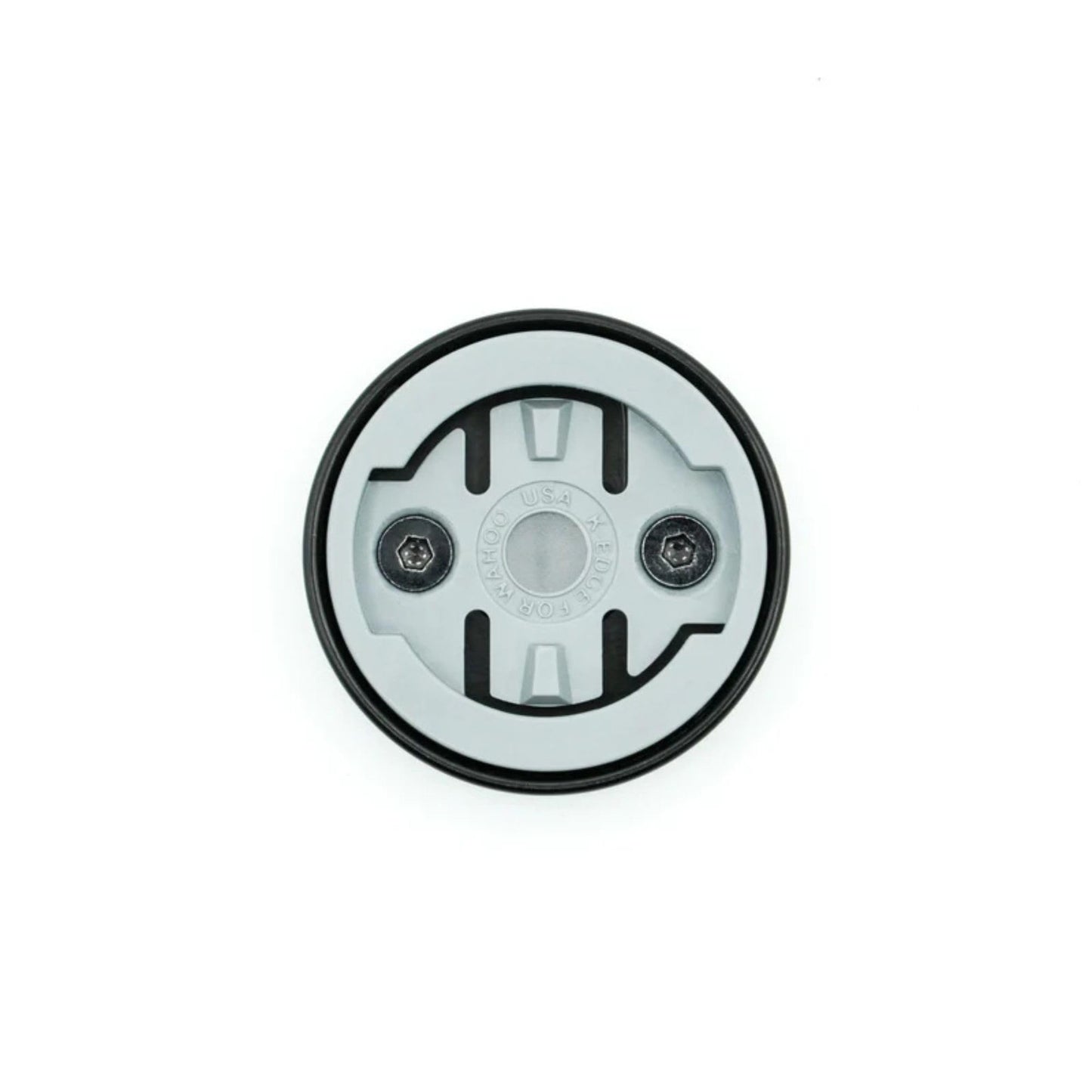 K-Edge | Gravity Top Cap Bicycle Computer Mount | Wahoo | Black