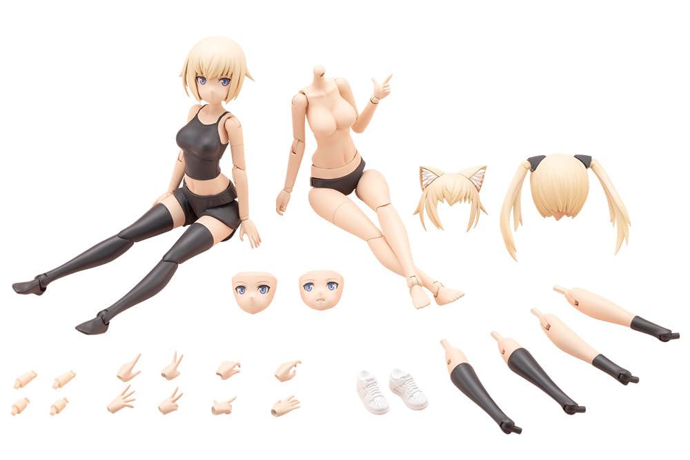 Kotobukiya Sougai Girl Garden Grande Scale Dress Up Body [M] with Gourai, Total Height Approx. 9.8 inches (250 mm), Non-Scale Plastic Model