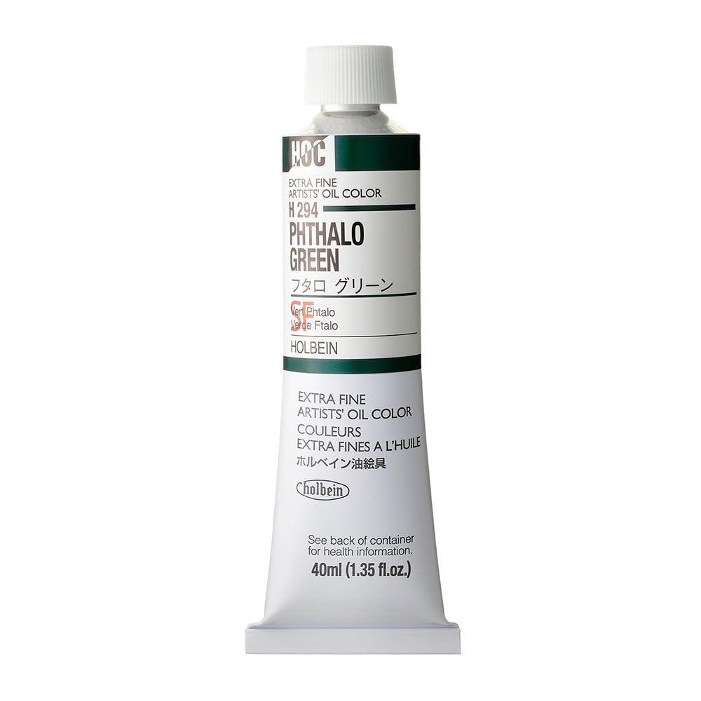Holbein Artists' Oil 40ml Phthalo Green