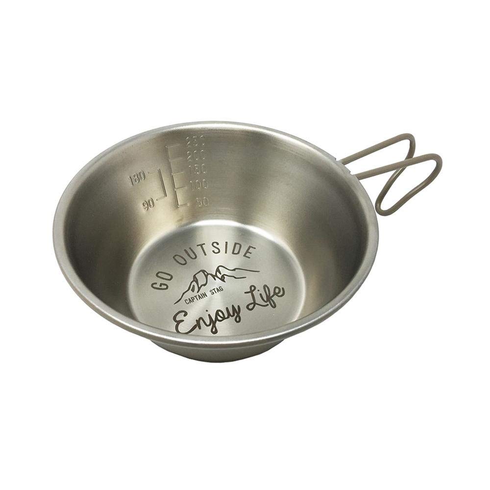 Captain Stag Monte Stand-Fall Collar Sierra Cup 320 ml Khaki UH-36