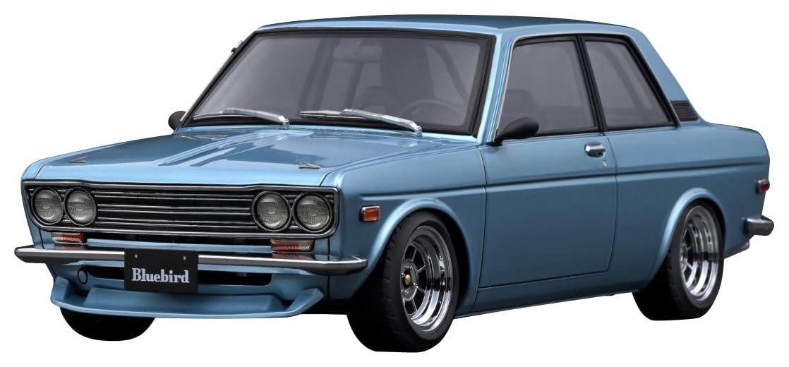 ティーケーカンパニー (TK.Company) Ignition Model 1/18 Datsun Bluebird (510) Light Blue Metallic Finished Product