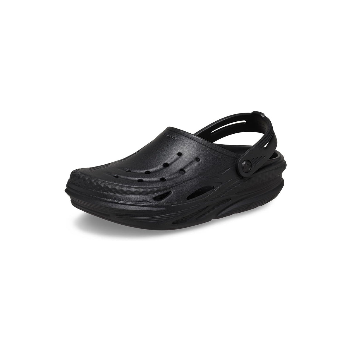 Crocs Unisex Adult Off Grid Clog, Black, 3 Men/5 Women