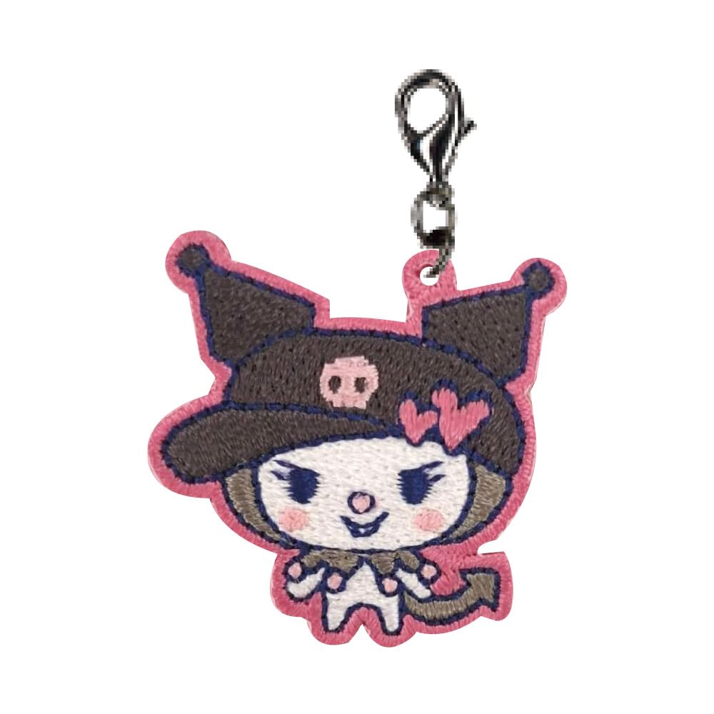 Minoda B01C3161 Tamagotchi x Sanrio Characters Mini Charm, Melodicchi x Kromi