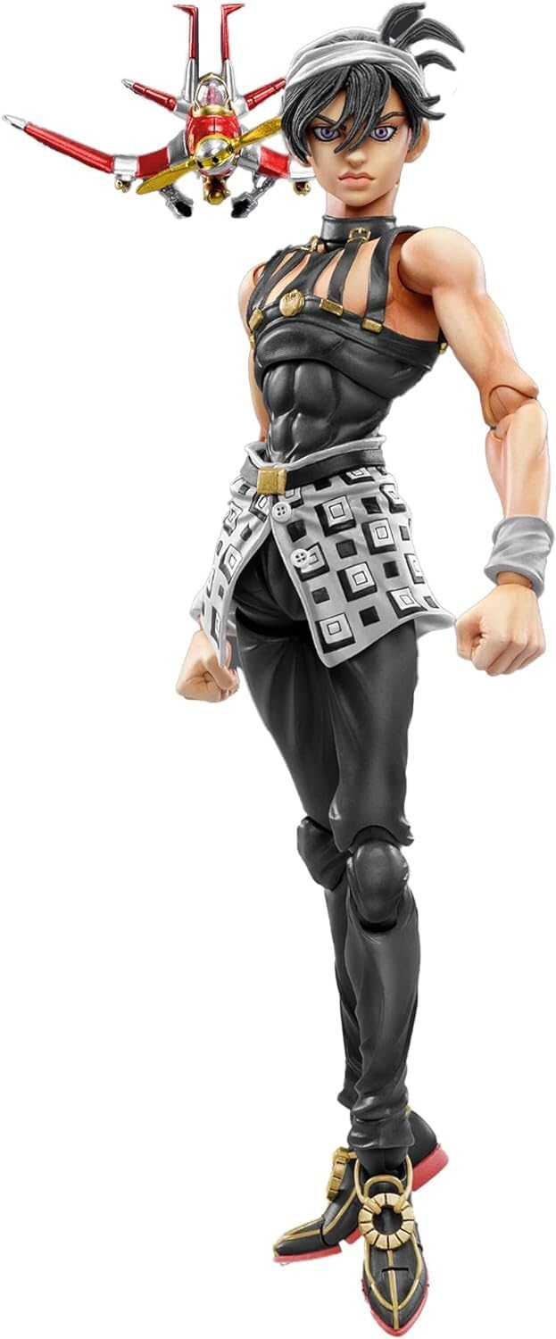 JoJo’s Bizarre Adventure Part 5 : Narancia Ghirga & AS (Black Ver.) Chozo Kado Super Action Statue