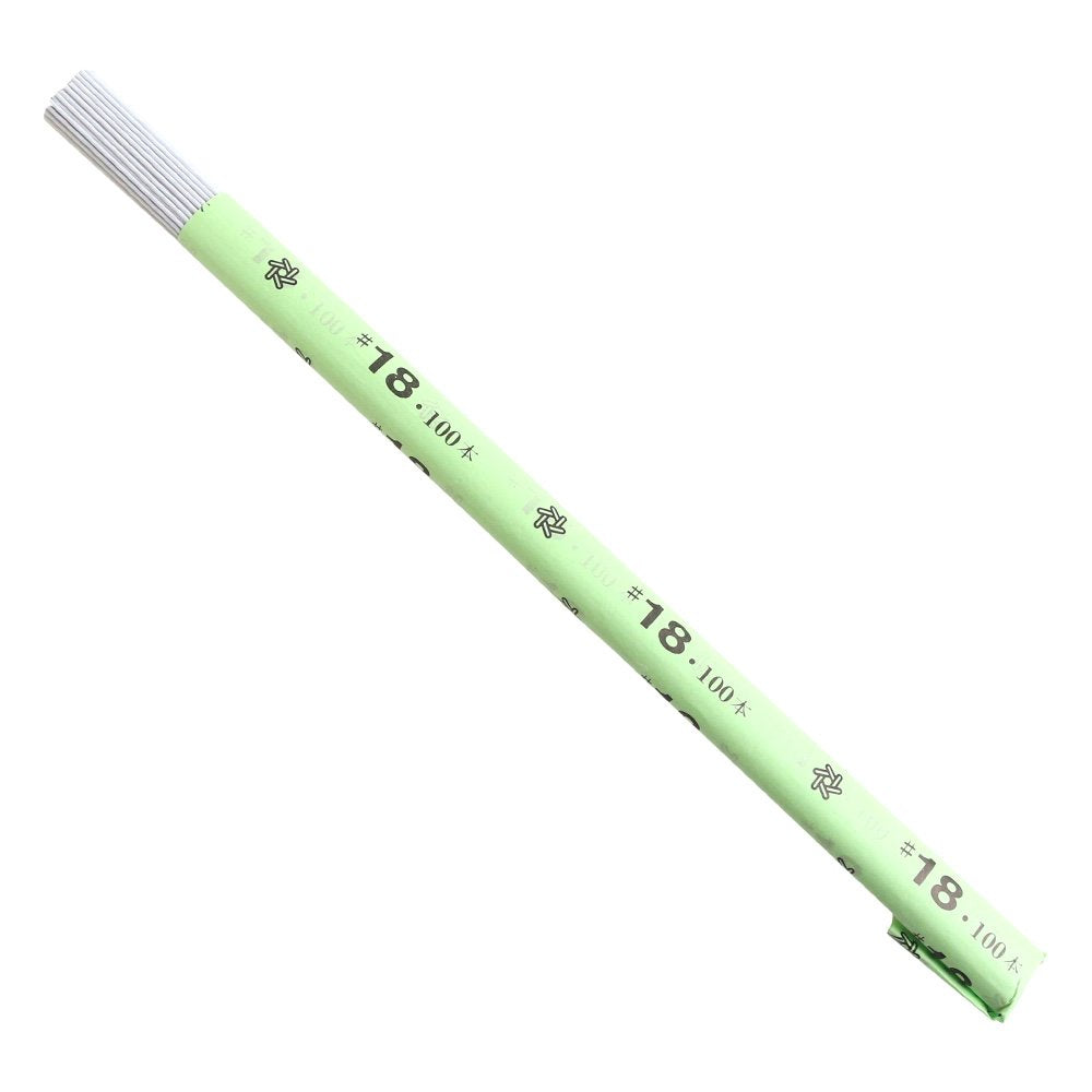 NBK MAF-J18W Ground Wire #18, Pack of 100, Total Length 14.2 inches (36 cm), White
