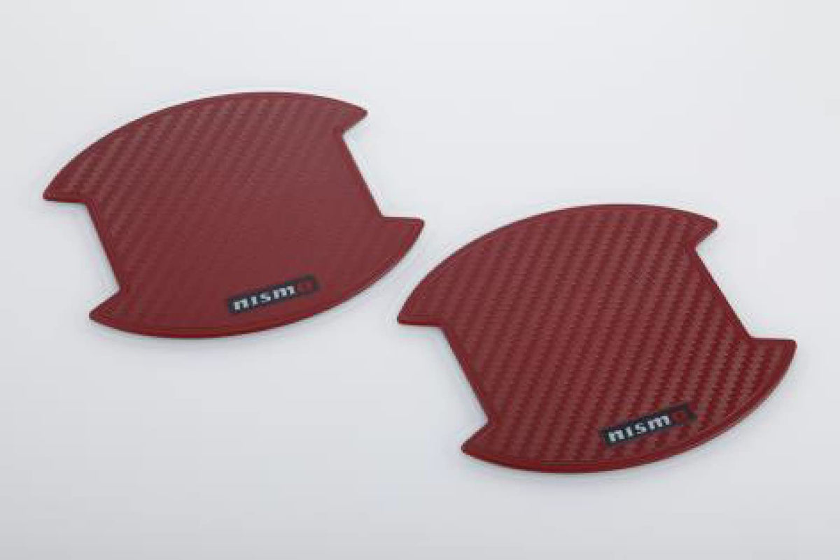 nismo 8064ARN012 Door Handle Protector, Red, Medium Size (Pack of 2)