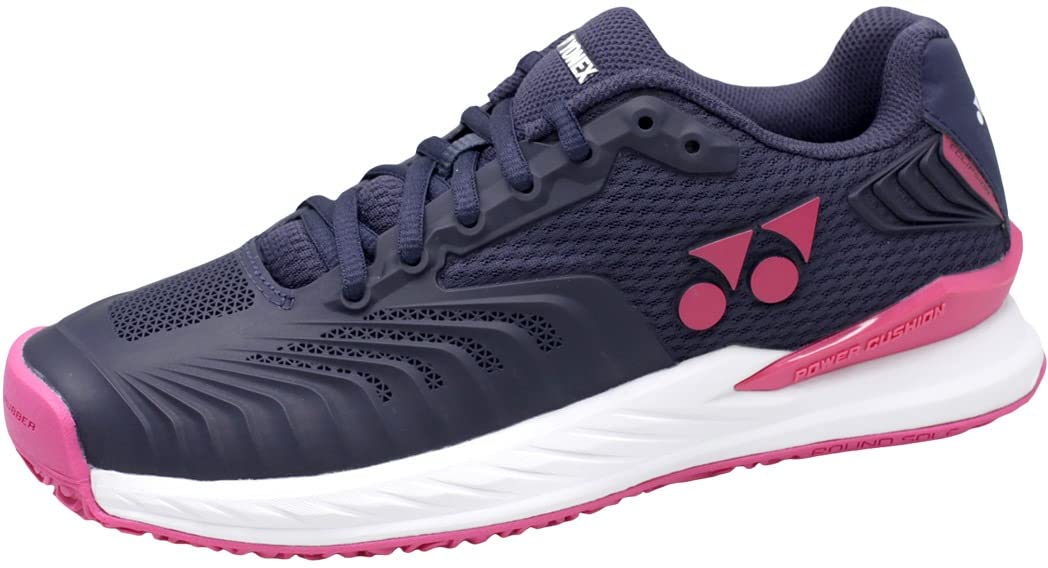 Yonex Power Cushion Eclipsion 4 Women's GC Tennis Shoes, navy/pink (675)